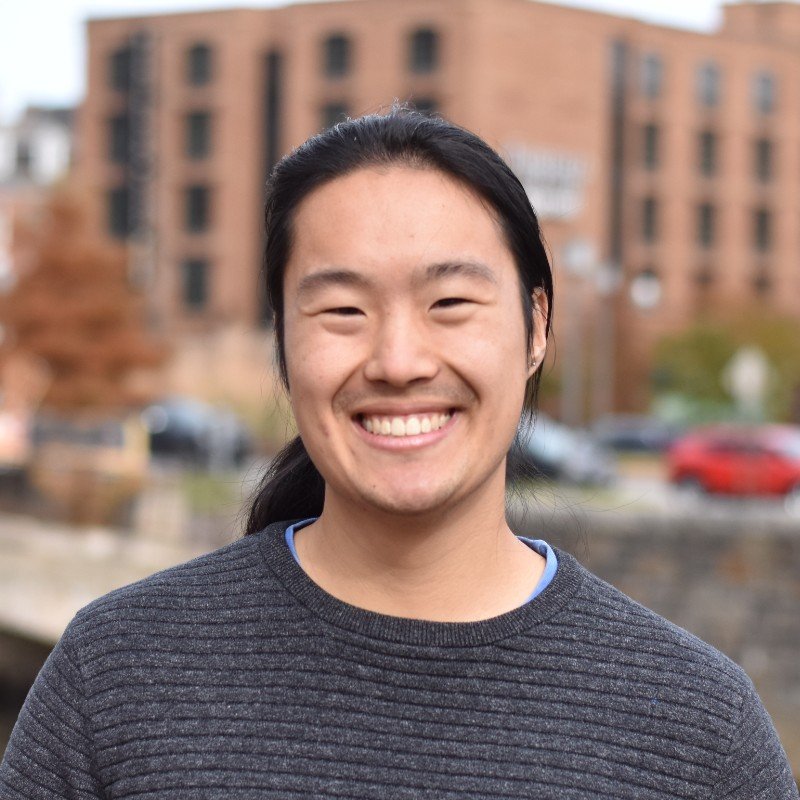 Alex Zhu, Chapter Founder, smiling